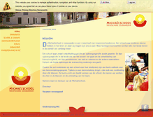 Tablet Screenshot of michaelschoolleeuwarden.nl